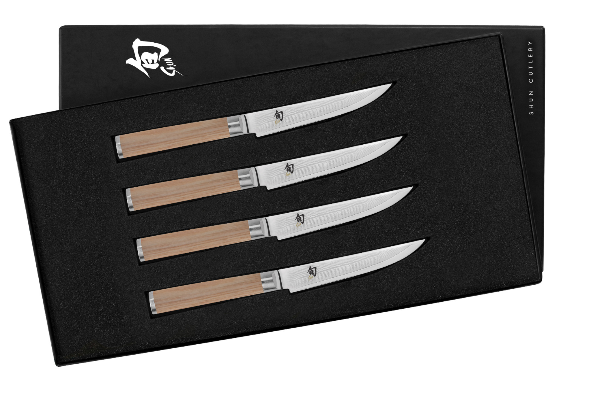Shun Cutlery Steak Knife Set/4 Shun Classic Blonde