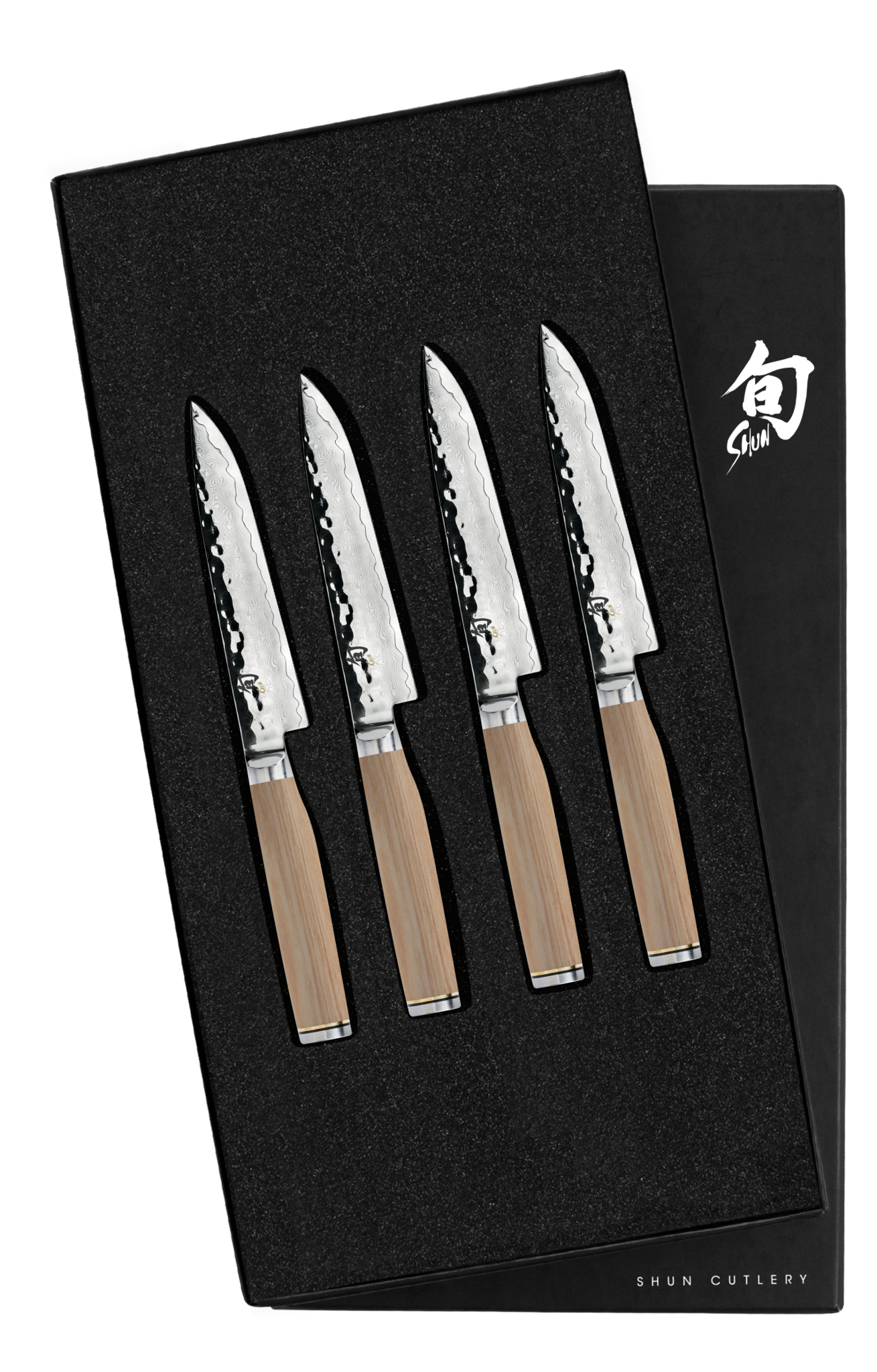 Shun Steak Knife Set/4 Premier Blonde Shun