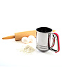Norpro Sifter Flour 3c Squeeze SS
