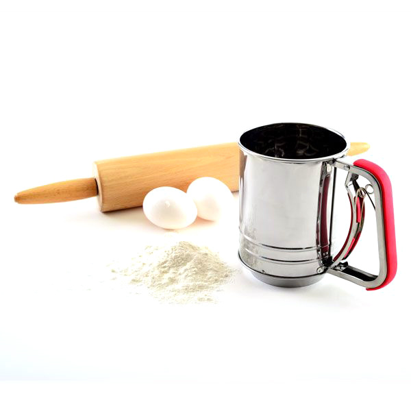 Norpro Sifter Flour 3c Squeeze SS
