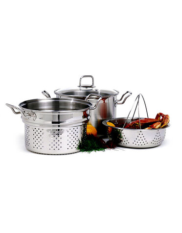 Norpro Multi Pot Steamer/Cooker 8qt 4pc SS Norpro