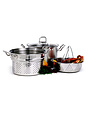 Norpro Multi Pot Steamer/Cooker 8qt 4pc SS Norpro