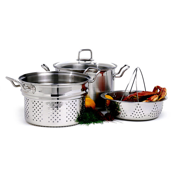 Norpro Multi Pot Steamer/Cooker 8qt 4pc SS Norpro