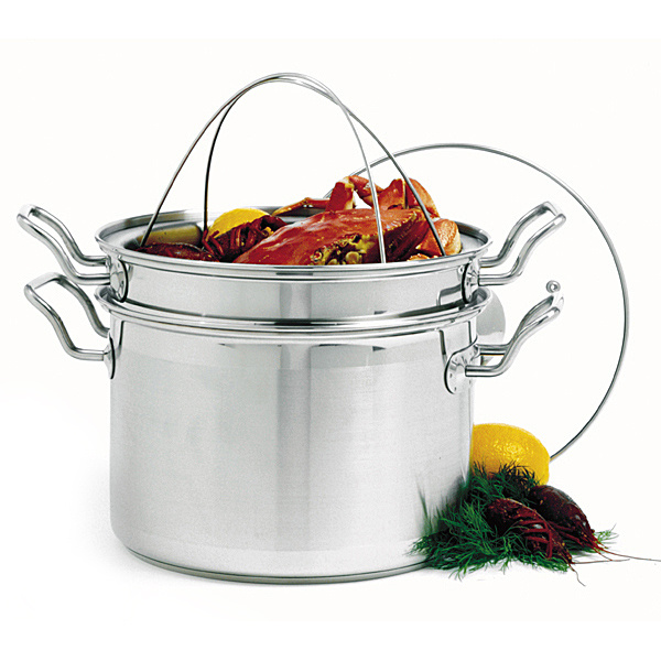 Norpro Multi Pot Steamer/Cooker 8qt 4pc SS Norpro
