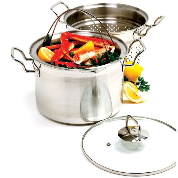 Norpro Multi Pot Steamer/Cooker 8qt 4pc SS Norpro
