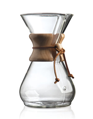 Chemex Corp Coffeemaker 8c Wood Collar