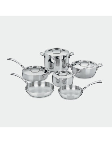 Cuisinart Set 10pc Cookware French Classic SS Cuisinart 001