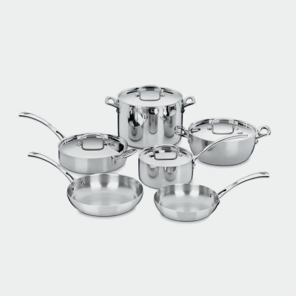 Cuisinart Set 10pc Cookware French Classic SS Cuisinart 001