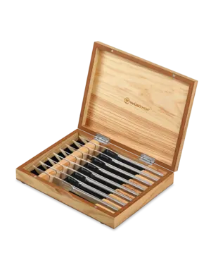 Wusthof Steak Knife Set 8pc SS in Olivewood Box