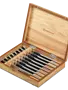Wusthof Steak Knife Set 8pc SS Mignon in Olivewood Box