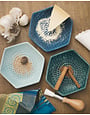 The Grate Plate Grate Plate 3pc Set Blue Tie Dye
