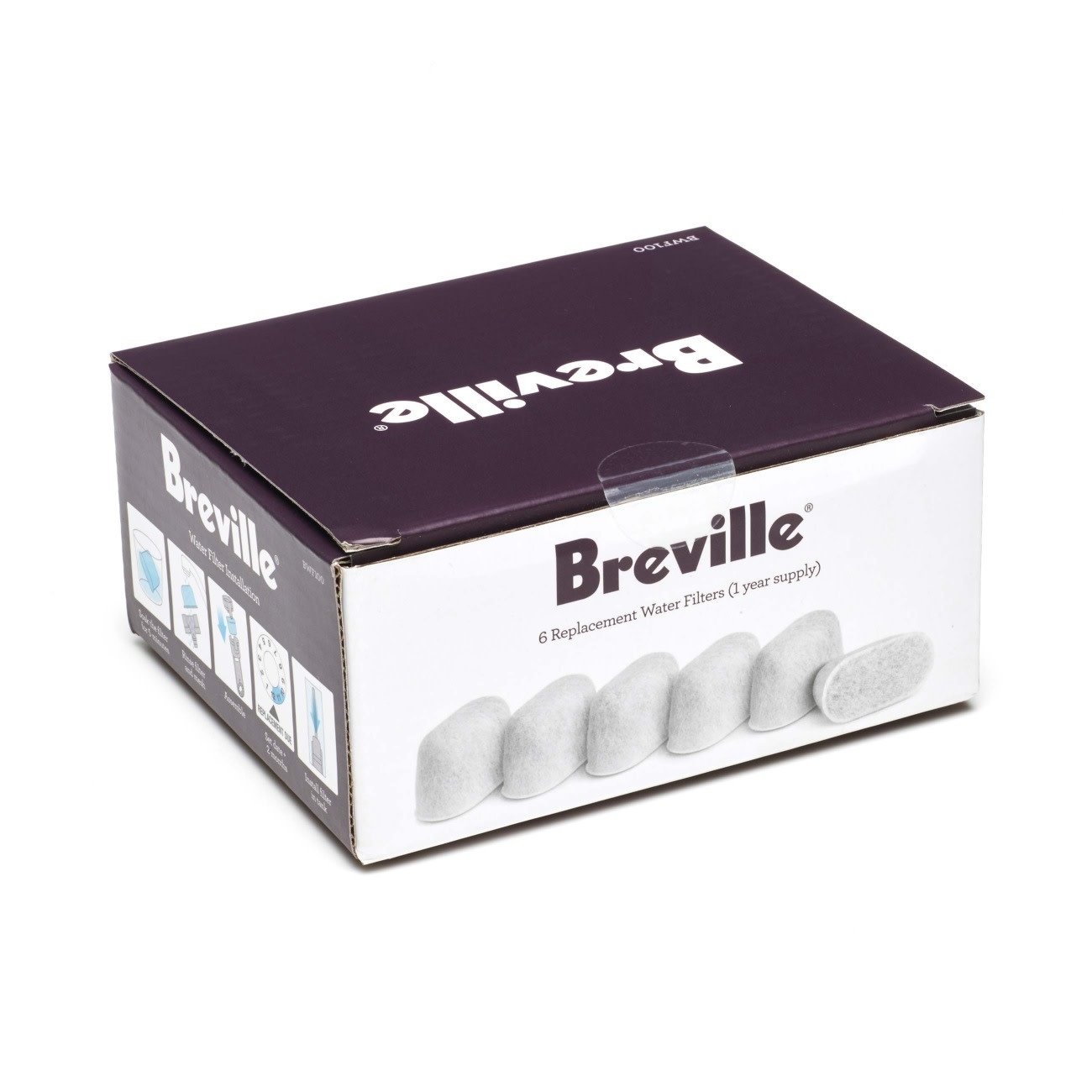 Breville USA Water Filter 6pk Replacement