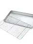 USA Pans Quarter Sheet Pan w/ Baking Rack