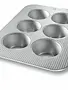 USA Pans Texas Muffin Pan- 6 Cup