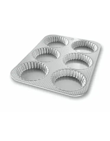 USA Pans Mini Fluted Tart Pan- 6 Cavity