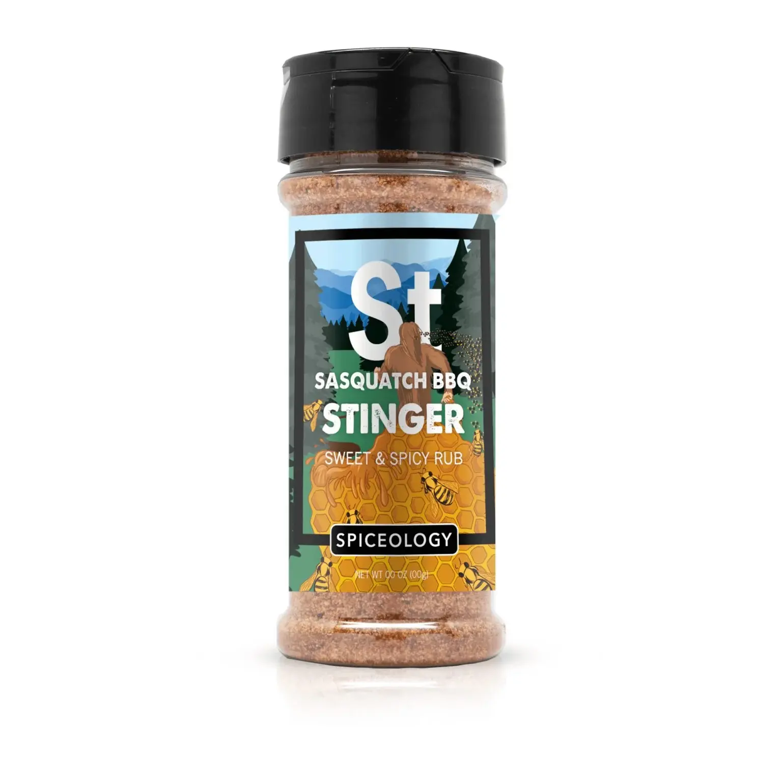 Spiceology Sasquatch BBQ Stinger- Sweet & Spicy Rub
