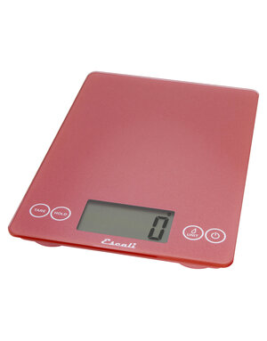 Escali Scale 15lb Digital Arti Glass Desert Rose