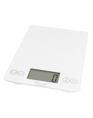 Escali Scale 15lb Digital Arti Glass Frost White