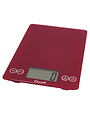 Escali Scale 15lb Digital Arti Glass Rio Red