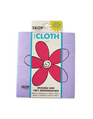 Skoy Enterprises Skoy Cloth 4pk Asstd Colors