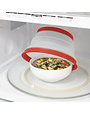 Tovolo Collapsible Microwave Food Cover Small- Red