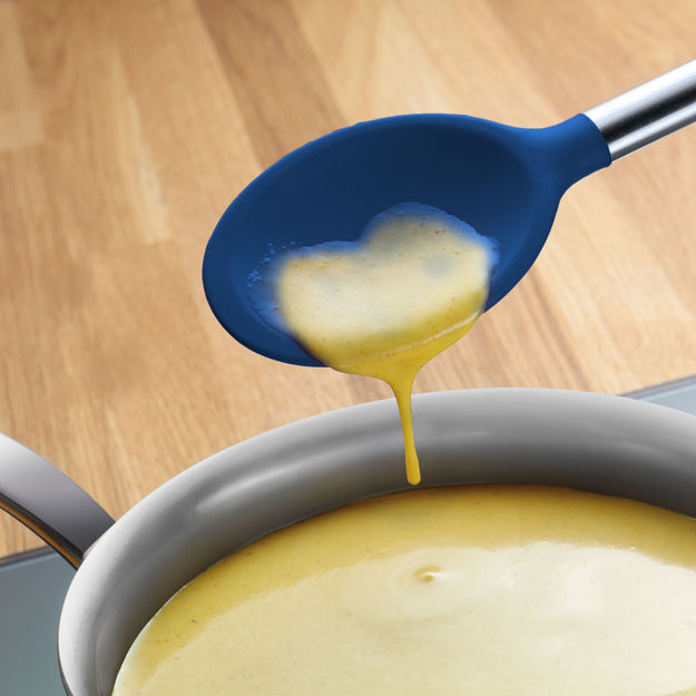 Dayglow Flex-Core Spoon w/ SS Handle- Blue