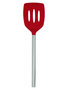 Tovolo Silicone Slotted Turner w/ SS Handle- Red