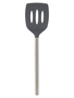 Tovolo Silicone Slotted Turner w/ SS Handle- Charcoal