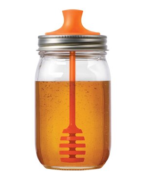Jarware Honey Dipper- Jar Attachment