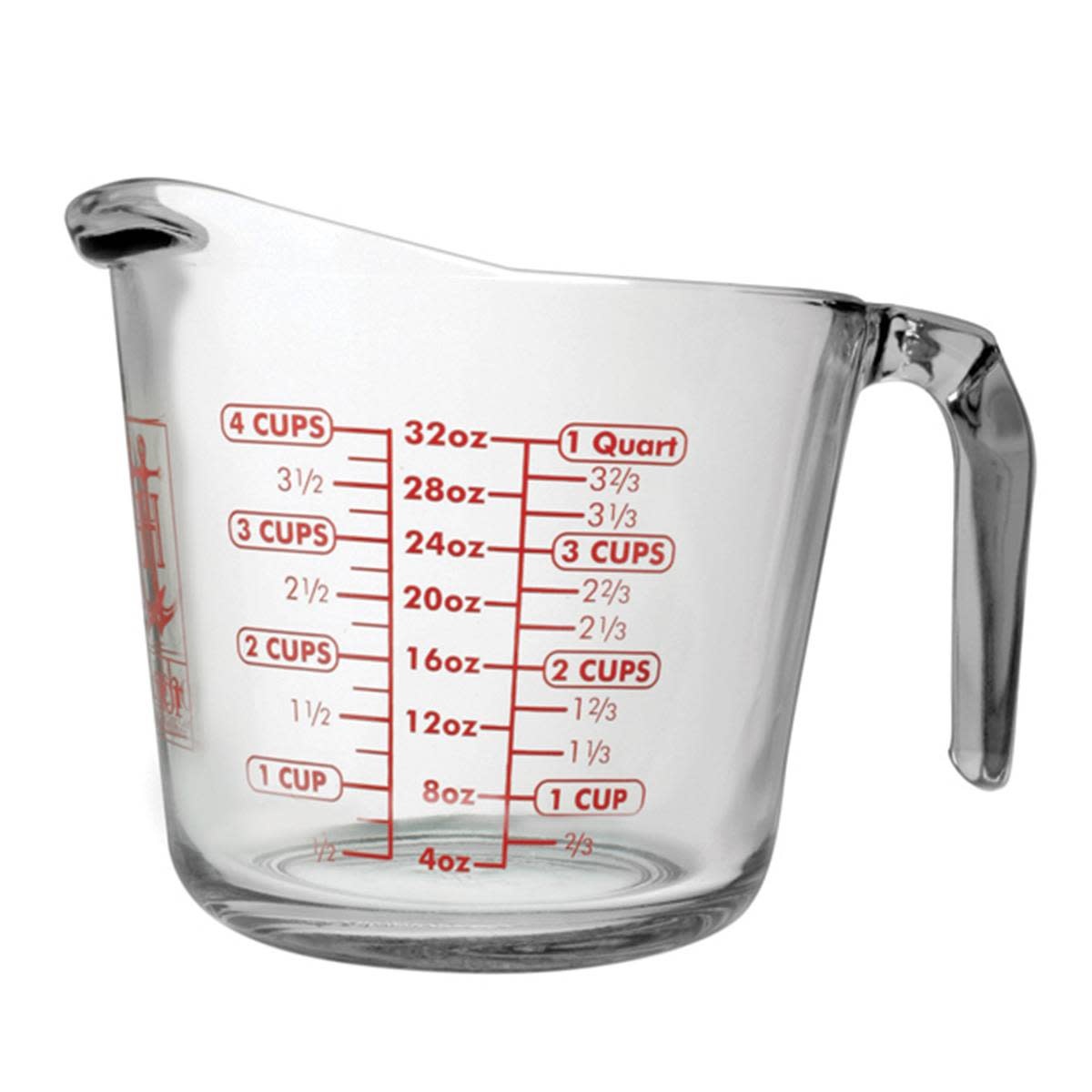 Anchor Hocking Measuring Cup- 4 Cup