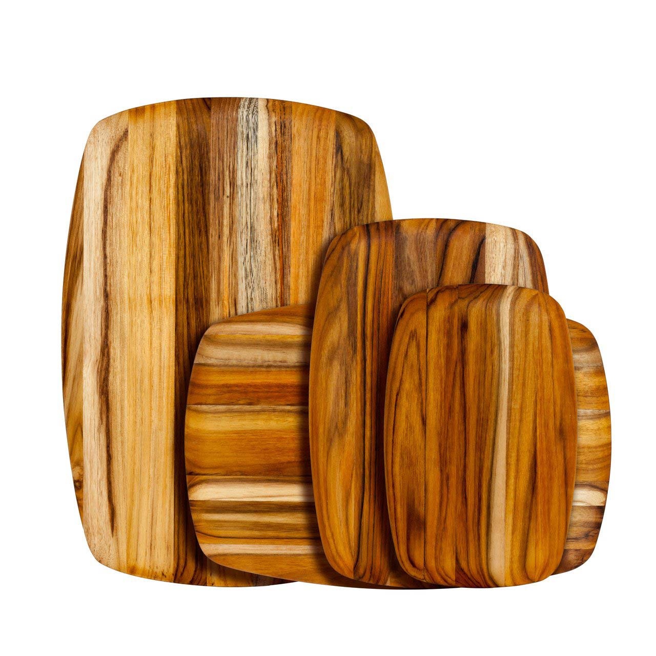 Teak Haus Rounded Edges Serving Board 14x9