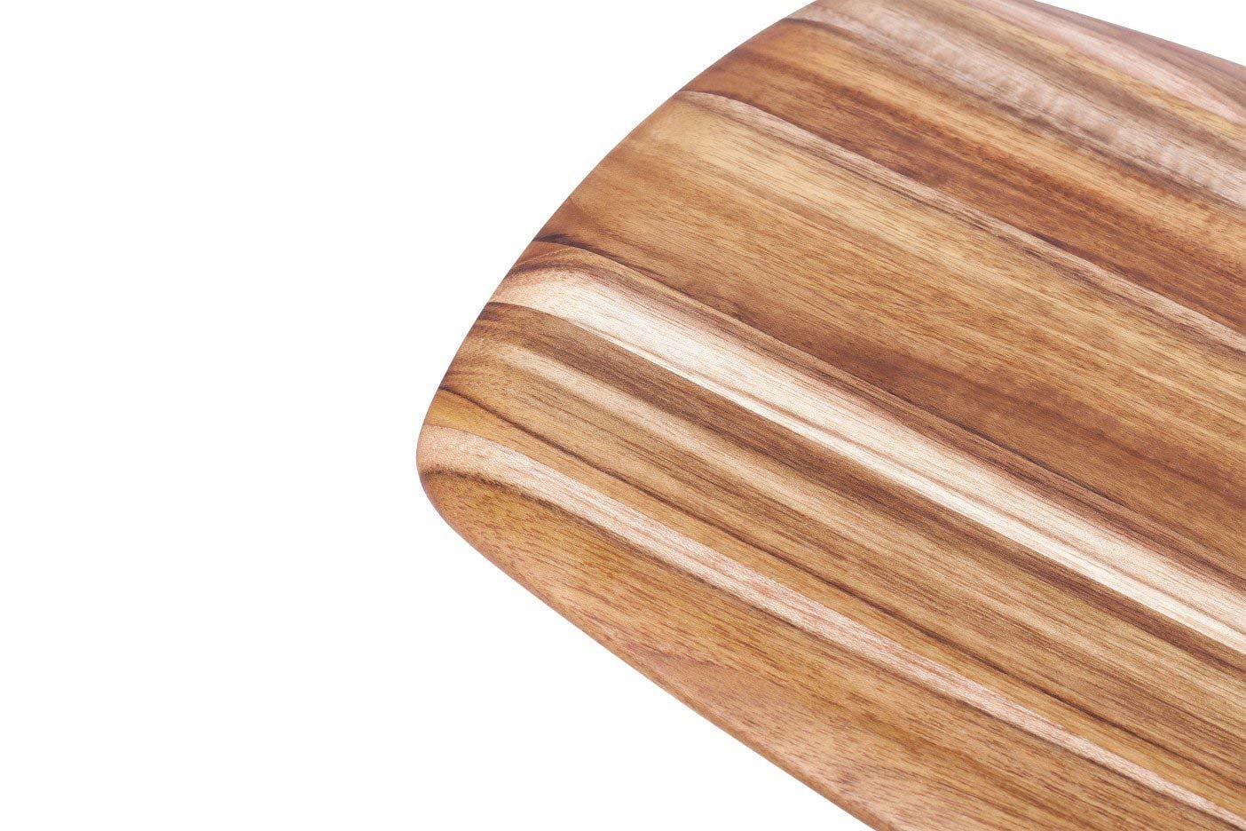 Teak Haus Rounded Edges Serving Board 14x9
