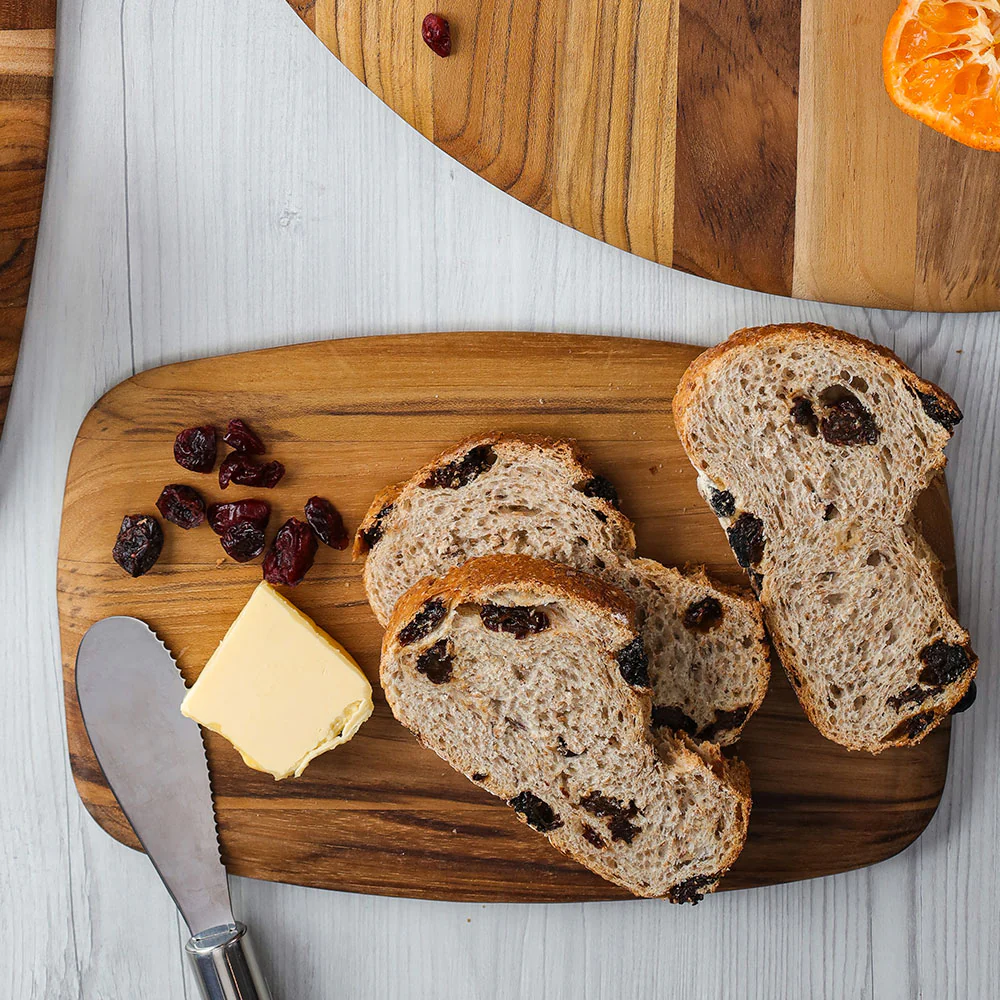 Teak Haus Rounded Edges Serving Board 14x9