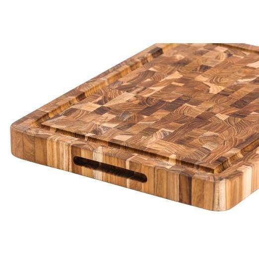 Teak Haus Butcher Block Cutting Board 16x12