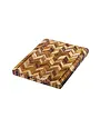 Teak Haus Herringbone Cutting Board 16x12
