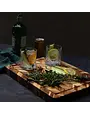 Teak Haus Herringbone Cutting Board 16x12