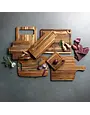 Teak Haus Cutting Board w/ Juice Canal 18x14