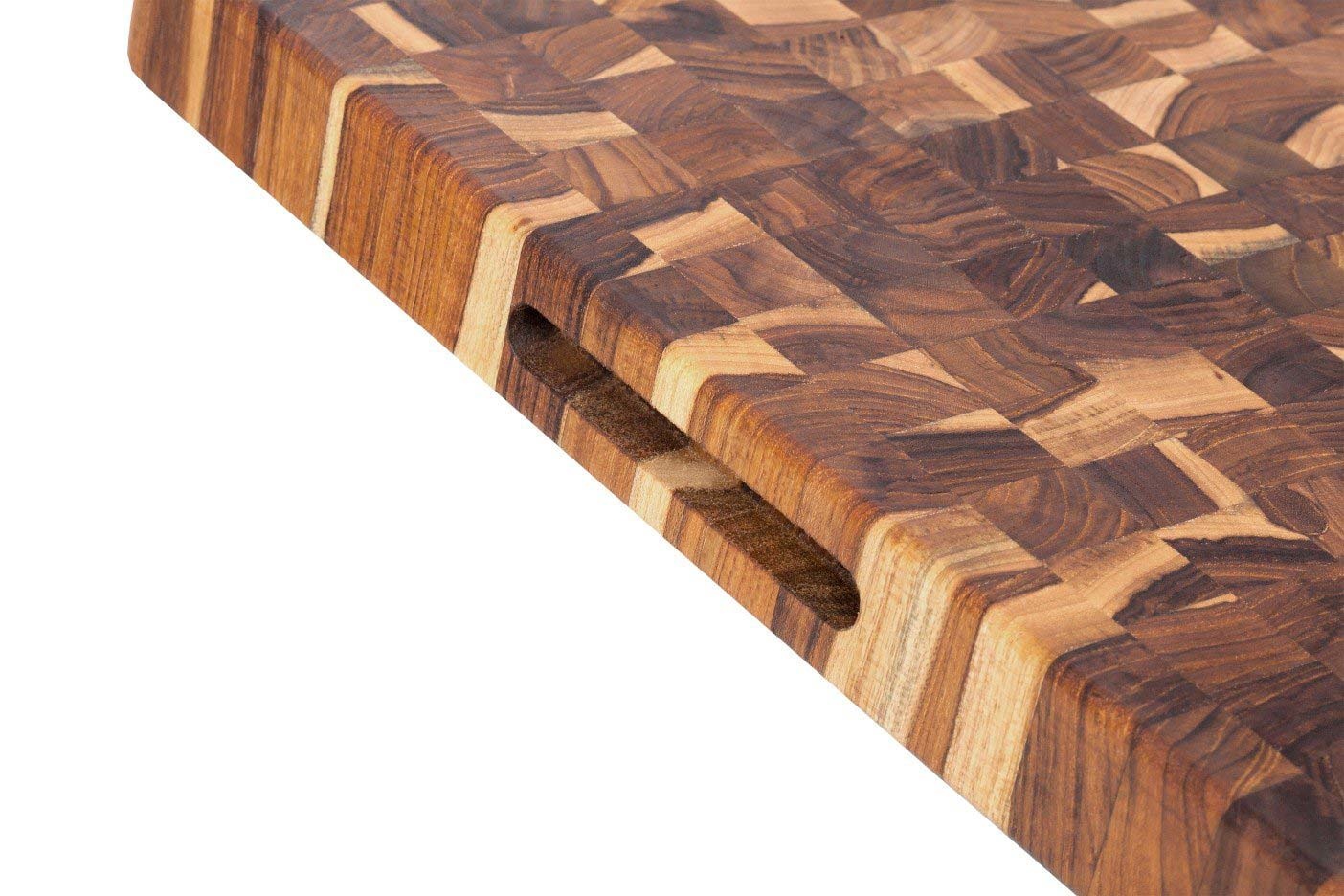 Teak Haus Butcher Block Cutting Board 20x15