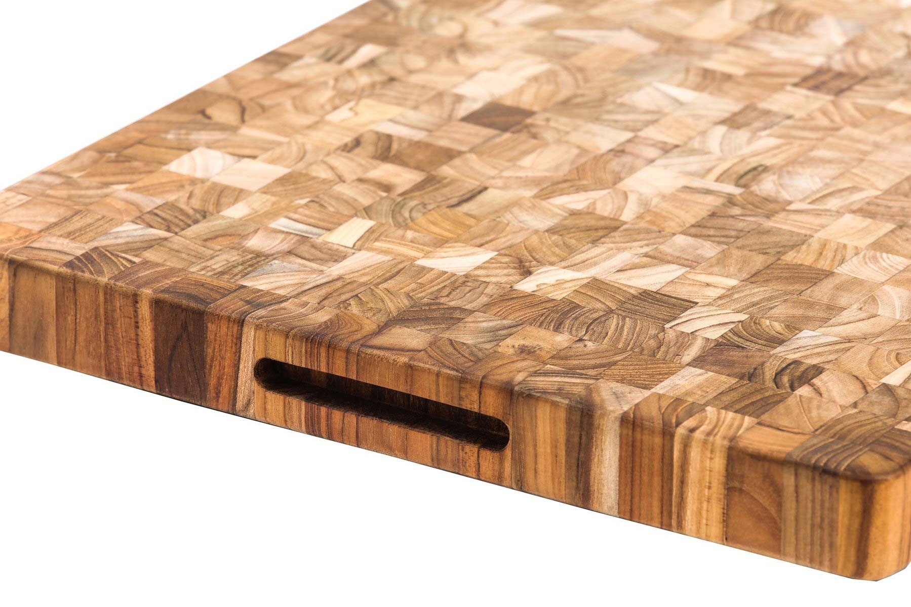 Teak Haus Butcher Block Cutting Board 20x15