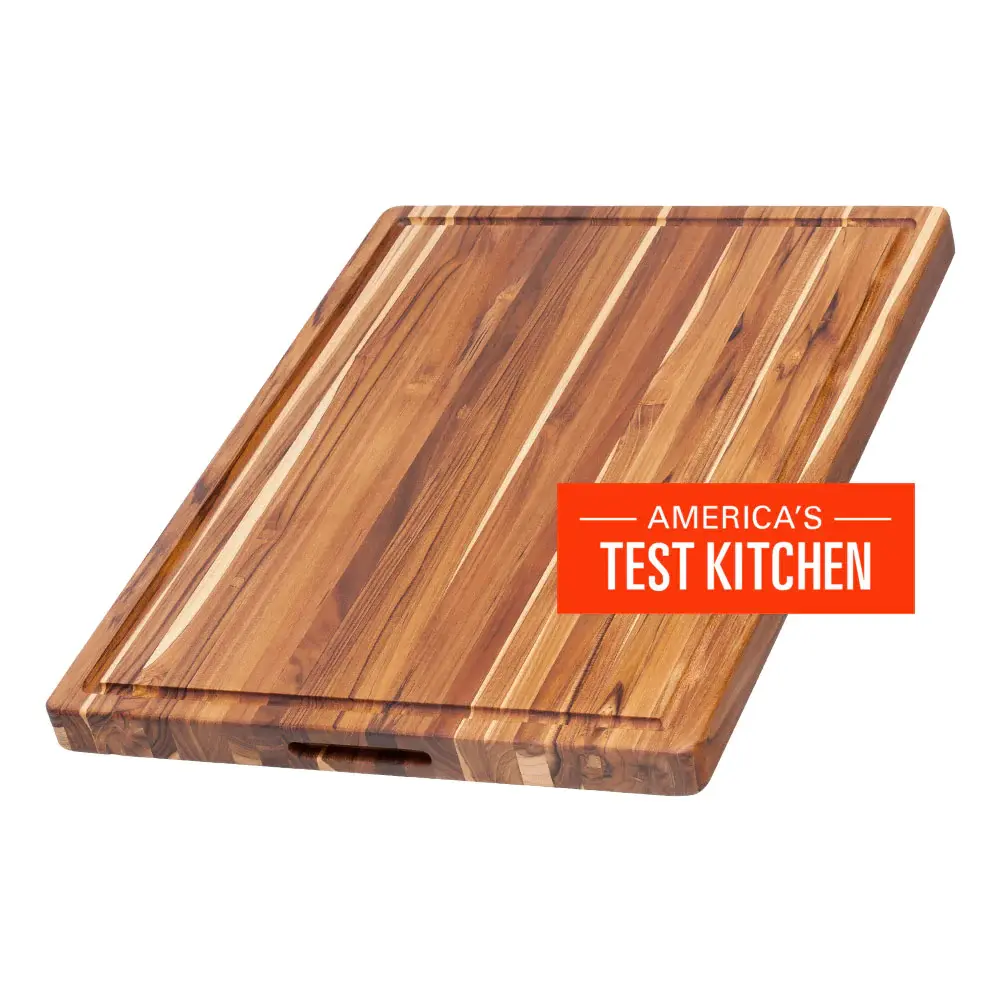 Teak Haus Cutting Board w/ Juice Canal 24x18