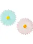 Charles Viancin Group Daisy Drink Covers 4" Set/2