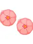 Charles Viancin Group Hibiscus Drink Covers 4" Set/2