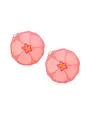 Charles Viancin Group Hibiscus Drink Covers 4" Set/2