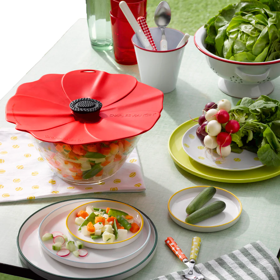 Charles Viancin Group Poppy 9" Silicone Lid