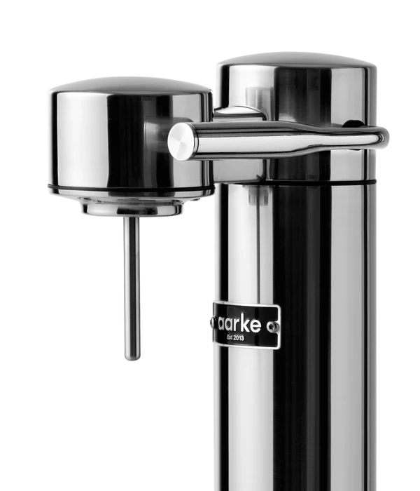 Aarke USA Carbonator 3  w/ CO2 Cylinder- Polished Steel
