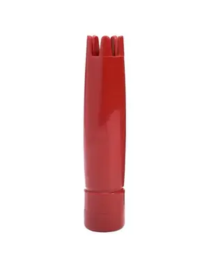 ISI Red Decorator Tip- Straight w/ Teeth