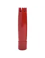 ISI Red Decorator Tip- Straight w/ Teeth