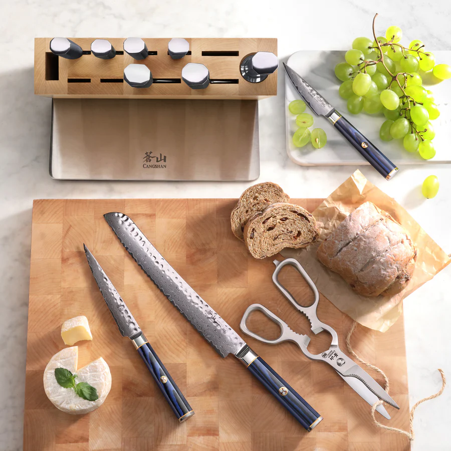 Cangshan Cutlery KITA Series 12pc HUA Knife Block Set