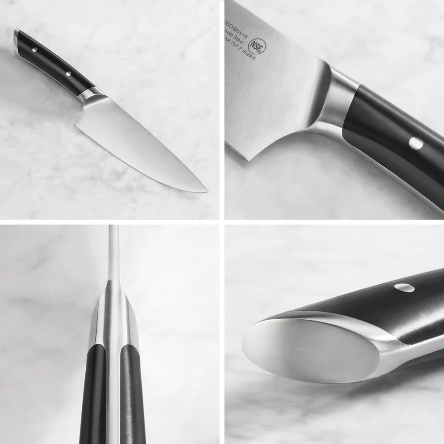 Cangshan Cutlery Chef's 8" Helena- Black