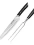 Cangshan Cutlery Carving Set 2pc Helena- Black